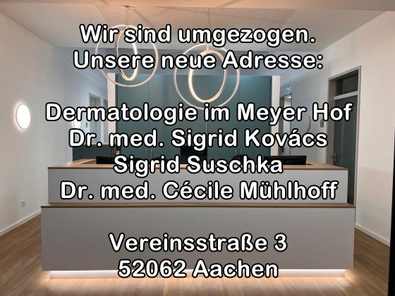 Empfang Dermatologische Praxis Aachen